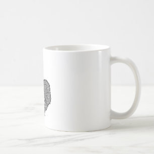 Café Caneca da galinha de Silkie