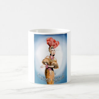 Café Caneca da ilustração de Carman Miranda