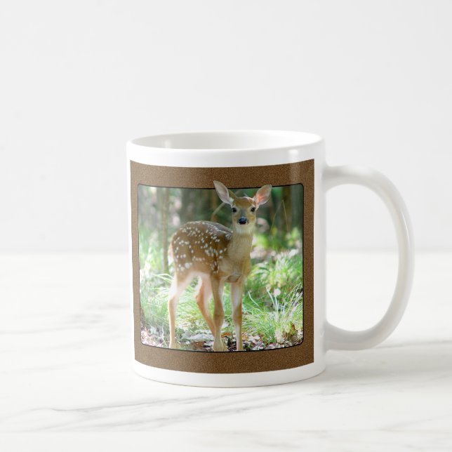 Café Caneca da jovem corça dos cervos de Whitetail (Direita)