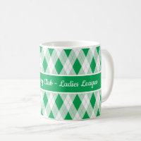 Caneca da Liga de Golfe Feminino