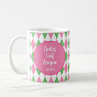 Caneca da Liga de Golfe Feminino