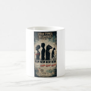 Café Caneca da Linha de Revelação de Quatro Tipos de OV