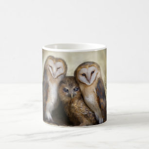 Café Caneca da lua de três corujas