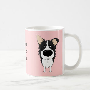 Café Caneca da mamã de border collie
