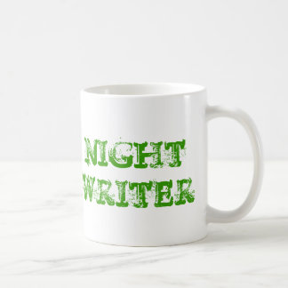 CAFÉ CANECA DA MÁQUINA DE ESCREVER DO ESCRITOR DA NOITE