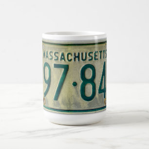 Café Caneca da matrícula de Massachusetts