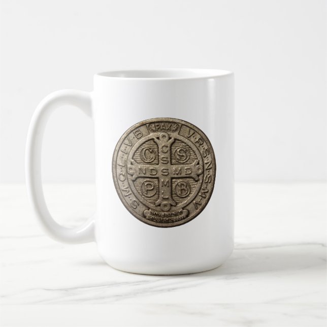 Café Caneca da Medalha de São Bento (Esquerda)
