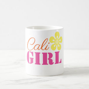 Café Caneca da menina de Cali