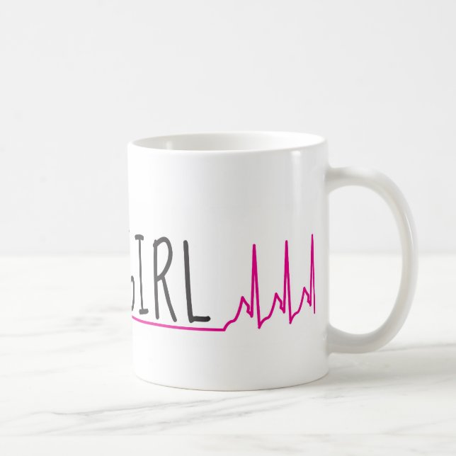 Café Caneca da menina de POTsie (Direita)