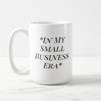 Café Caneca da Minha Era de Pequenos Negócios