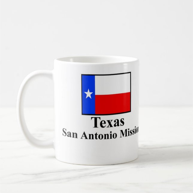 Café Caneca da missão de Texas San Antonio (Esquerda)