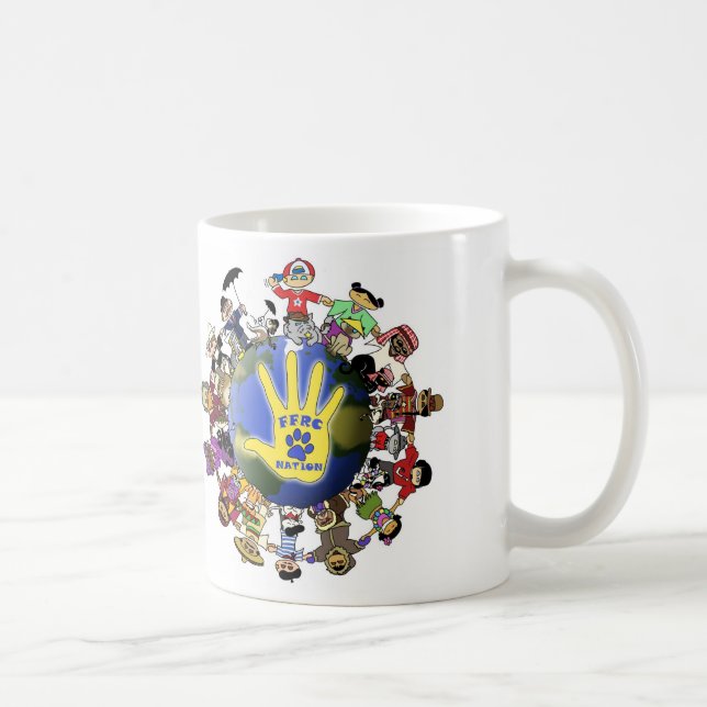 Café Caneca da nação de FFRC (Direita)