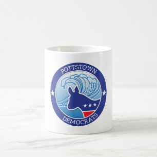 Café Caneca da onda de Pottstown Democratas