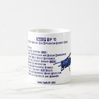 Café Caneca da parte superior 10 de OWASP