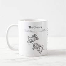 Caneca da patente de Greeblie