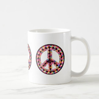 Café caneca da paz de 5 cores