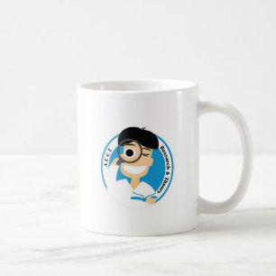 Café Caneca da pesquisa e da teoria de AECT - homem