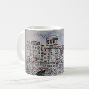 Café Caneca da ponte de Dublin