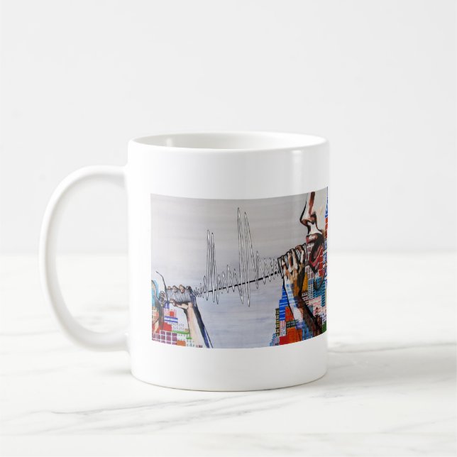 Café Caneca da porcelana da fonte de alimentação SPHR (Esquerda)