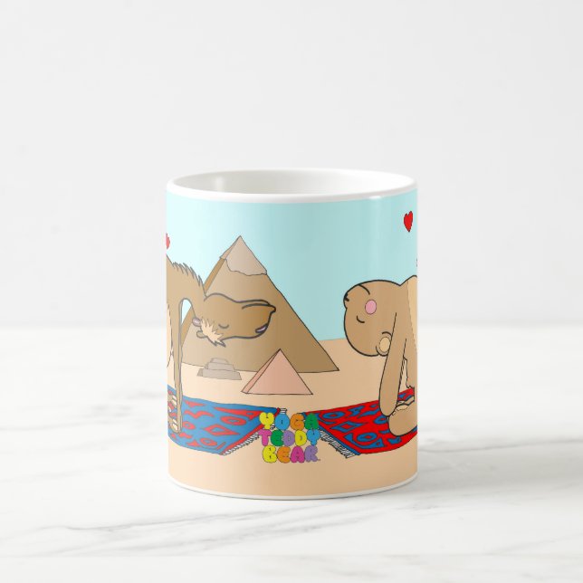 Café Caneca da pose do camelo do urso de ursinho da (Centro)