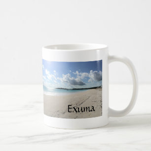 Café Caneca da praia de Exuma