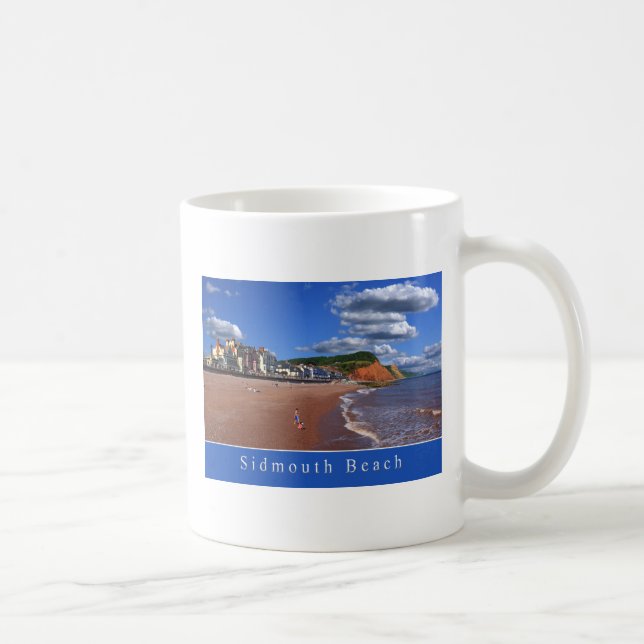 Café Caneca da praia de Sidmouth (Direita)