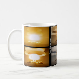 Café Caneca da prova nuclear de Bomba do Tsar