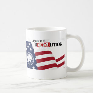 Café Caneca da revolução de Ron Paul