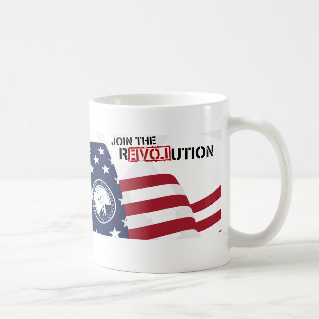 Café Caneca da revolução de Ron Paul (Direita)
