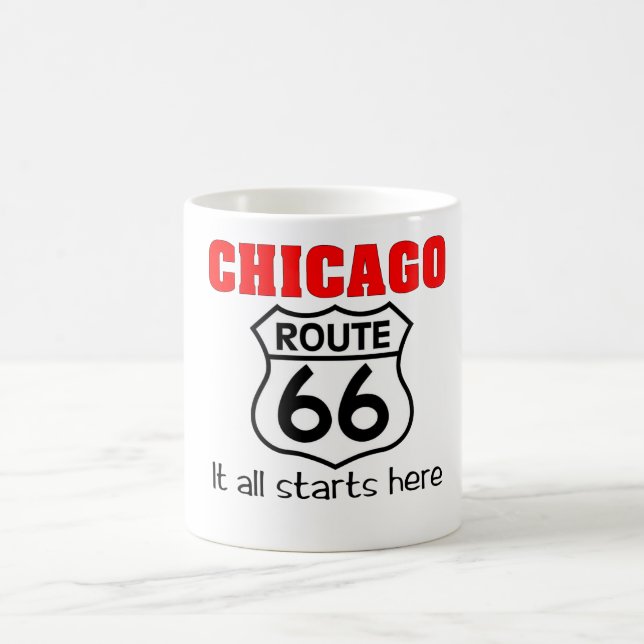 Café Caneca da rota 66 de Chicago (Centro)