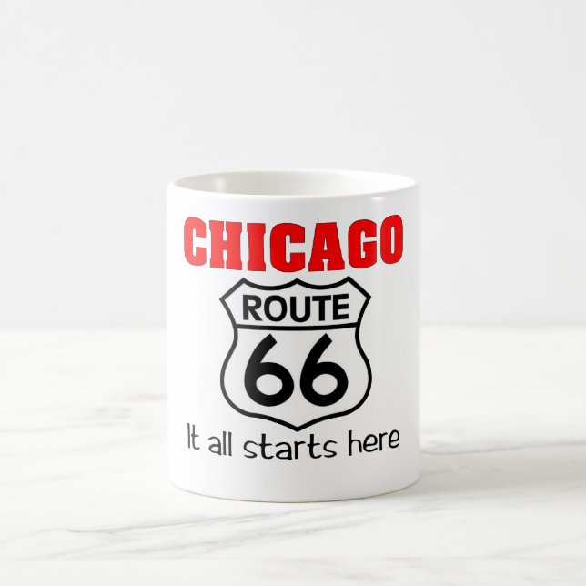 Café Caneca da rota 66 de Chicago (Centro)