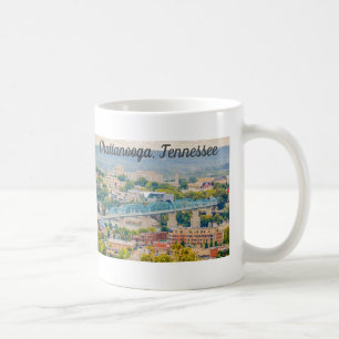 Café Caneca da silhueta de Chattanooga, Tennessee