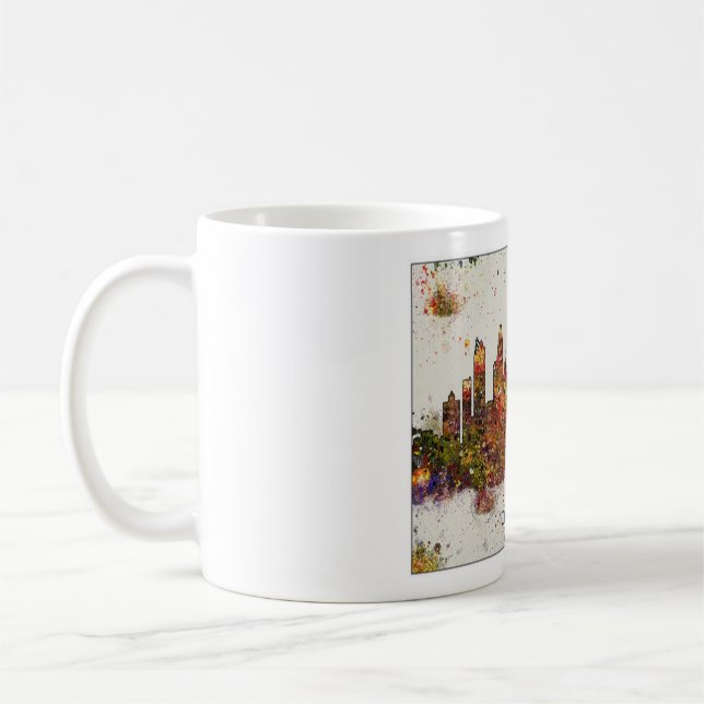 Café Caneca da skyline de Charlotte (Esquerda)