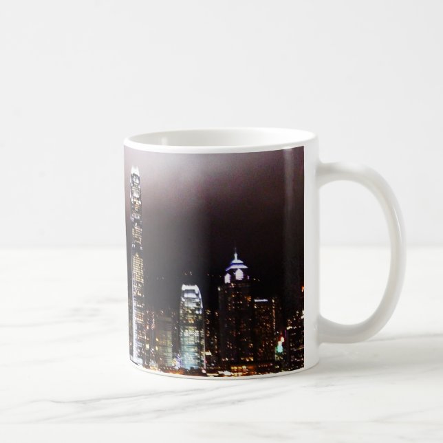 Café Caneca da skyline de Hong Kong (Direita)