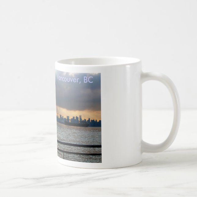 Café Caneca da skyline de Vancôver (Direita)