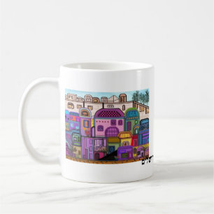 Café Caneca da tapeçaria de Jerusalem