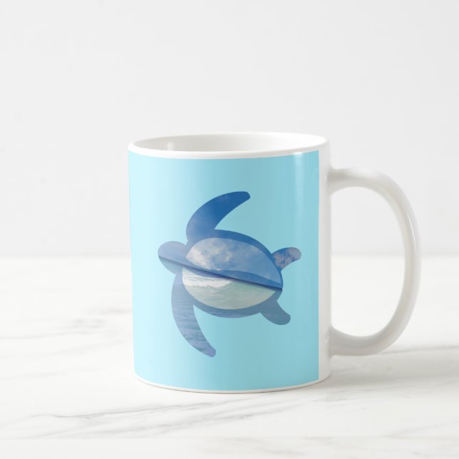 Café Caneca da tartaruga de mar (Direita)