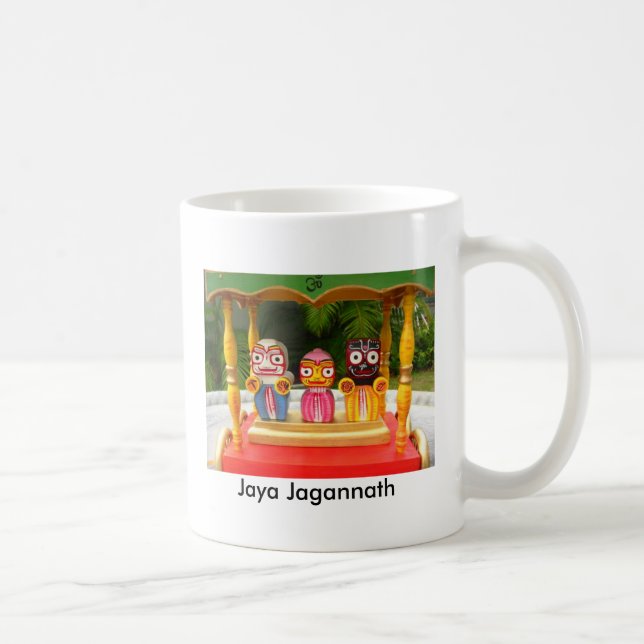 Café Caneca da tisana de Jaya Jagannath (Direita)