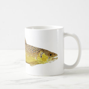 Café Caneca da truta de Brown