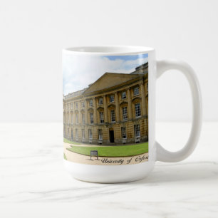 Café caneca da Universidade de Oxford