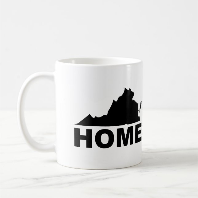 Café Caneca da Virgínia Longe do Estado ou Caneca de Vi (Esquerda)
