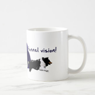 Café Caneca da visão de túnel