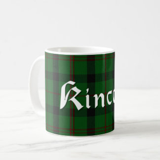 Café Caneca da xadrez de Tartan 11oz do clã de Kincaid