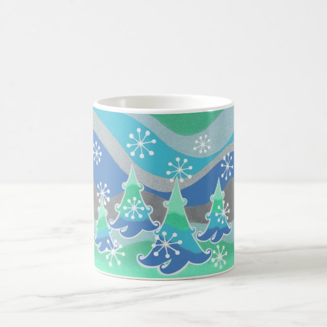 Café Caneca das árvores de inverno (Centro)