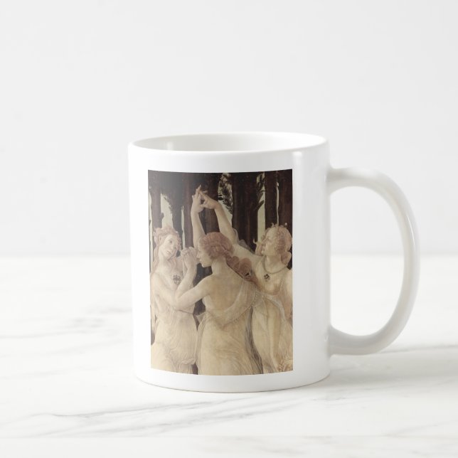 Café Caneca das benevolências de Botticelli três (Direita)