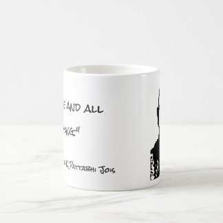 Café Caneca das citações da prática da legião de Guruji