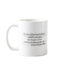 Caneca das citações de Bach