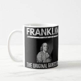 Café Caneca das citações de Benjamin Franklin -