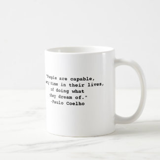 Café Caneca das citações de Paulo Coelho