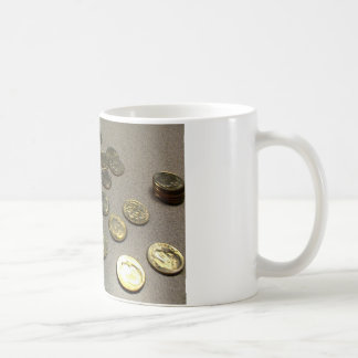 Café Caneca das moedas de dez centavos